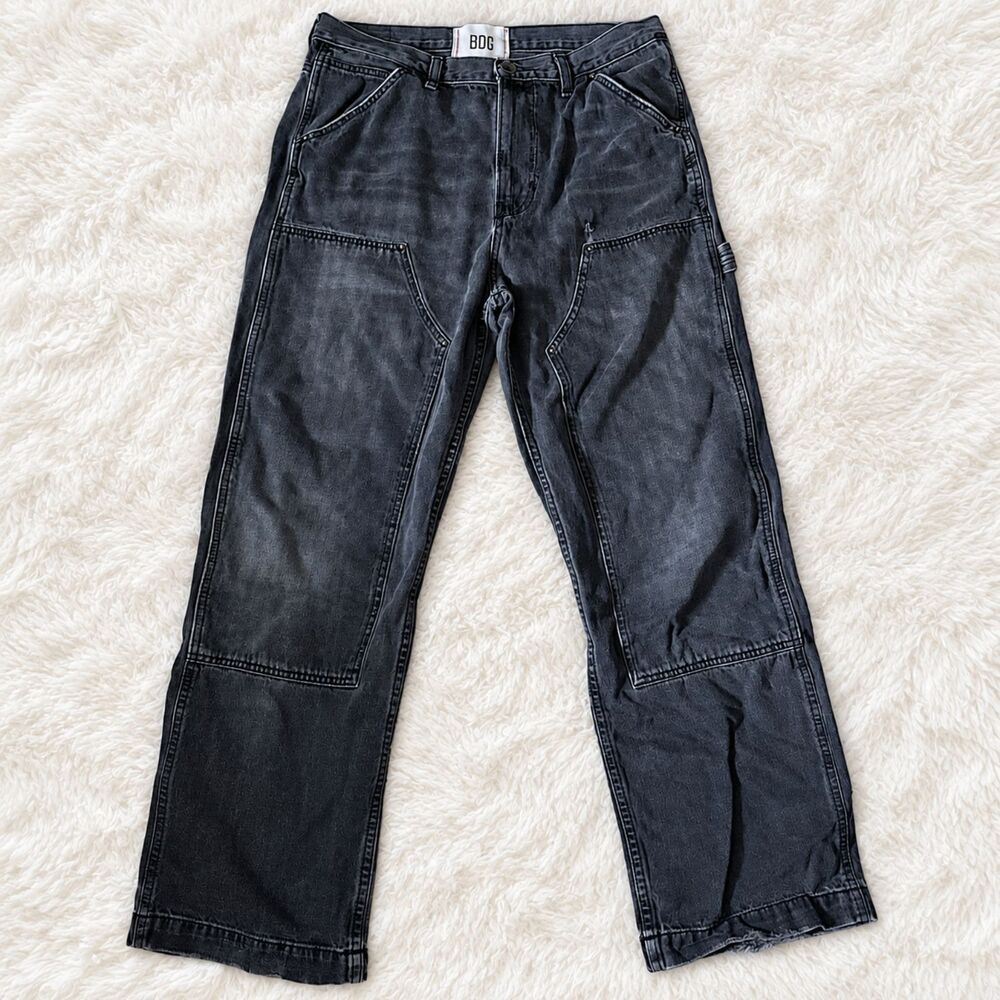 BDG Urban Outfitters Black Skate Fit Pants 32x30